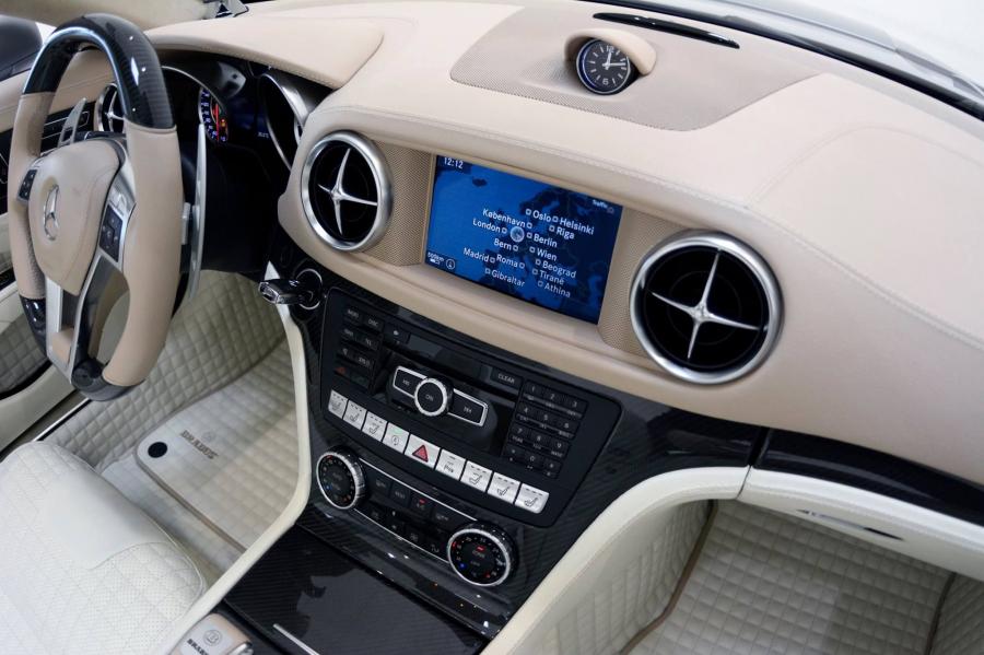 Детали интерьера Mercedes-AMG SL65 800 by Brabus 2016 года  (фото 21 из 71)